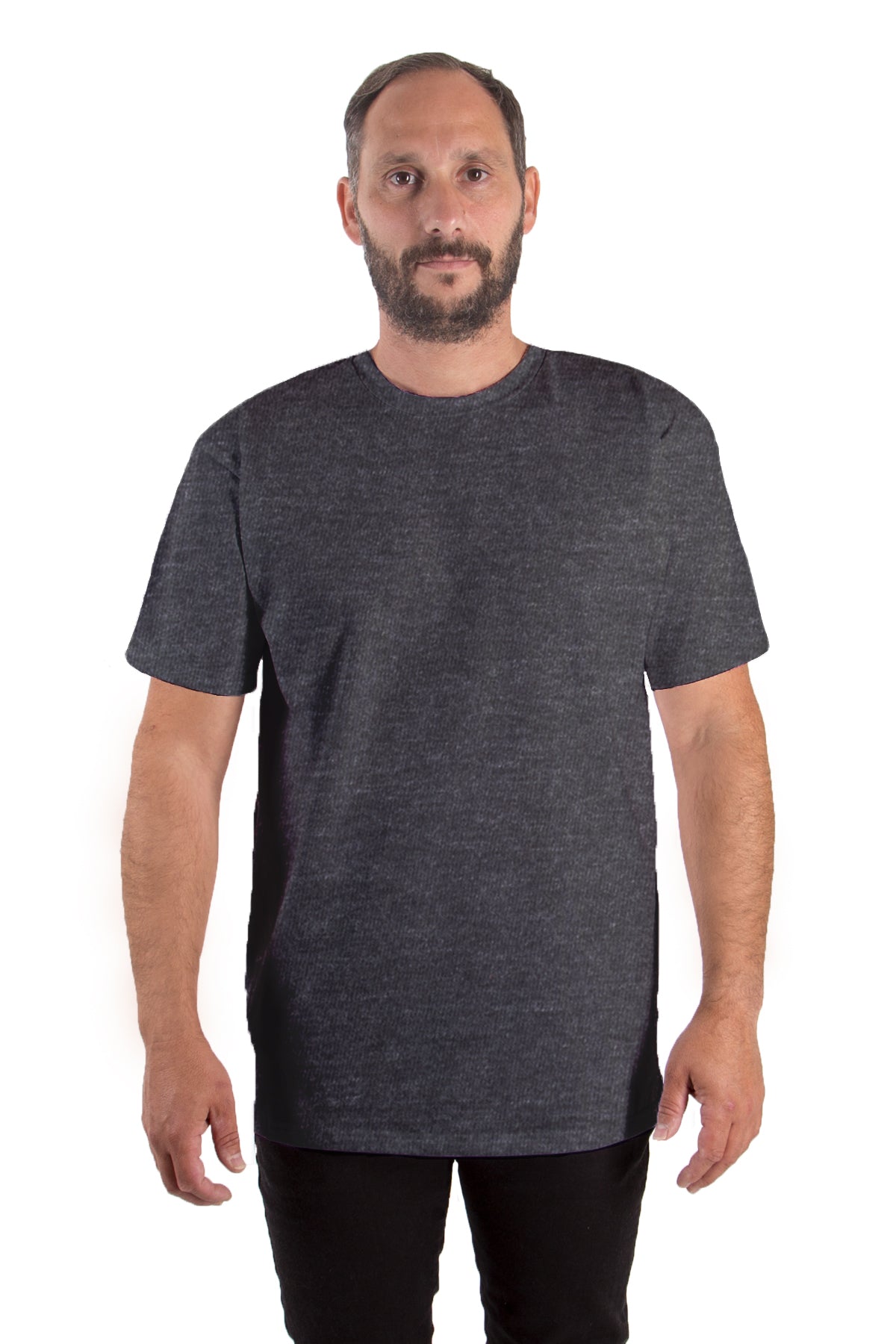 T-Shirt Rundhals (10er-Pack) - anthrazit