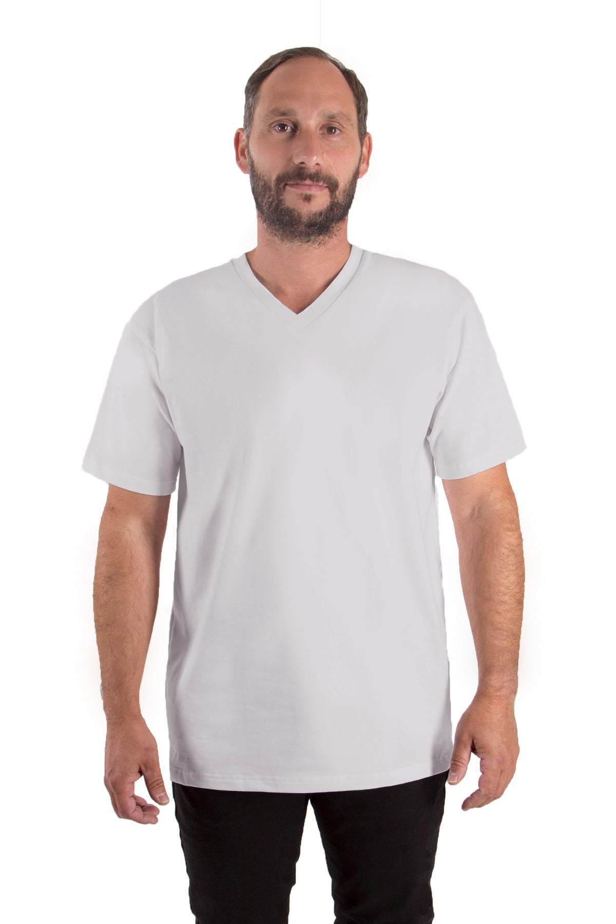 T-Shirt V-Neck (10er-Pack) - ecru