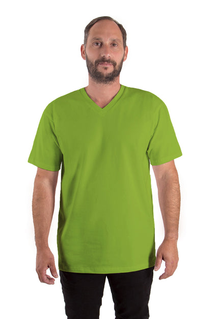 T-Shirt V-Neck (10er-Pack) - applegreen