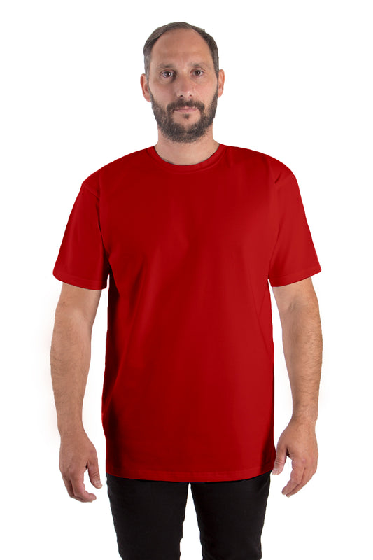 T-Shirt Rundhals (10er-Pack) - darkred