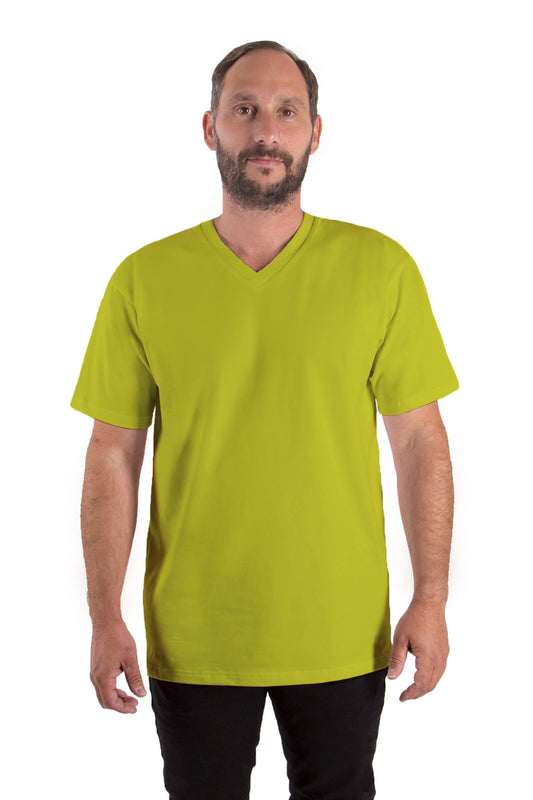 T-Shirt V-Neck (10er-Pack) - limonade