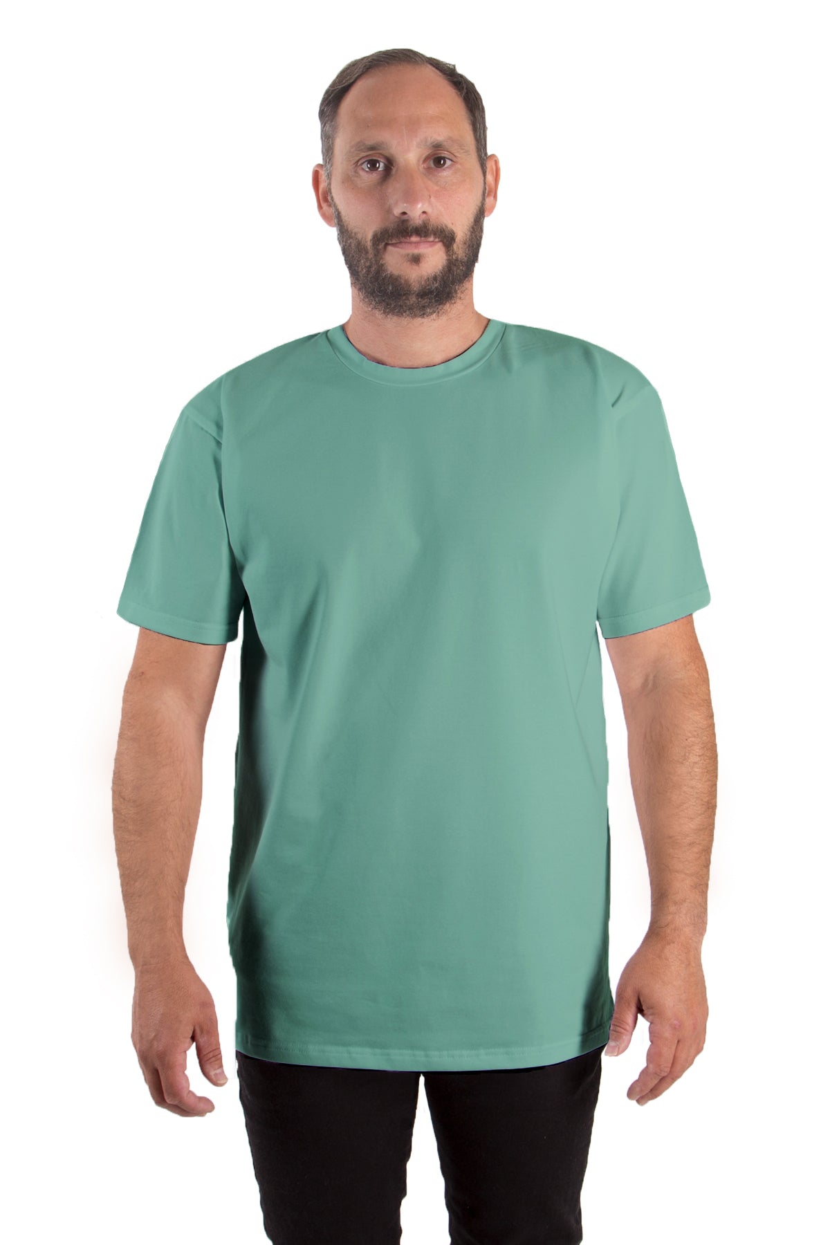 T-Shirt Rundhals (10er-Pack) - pastelgreen