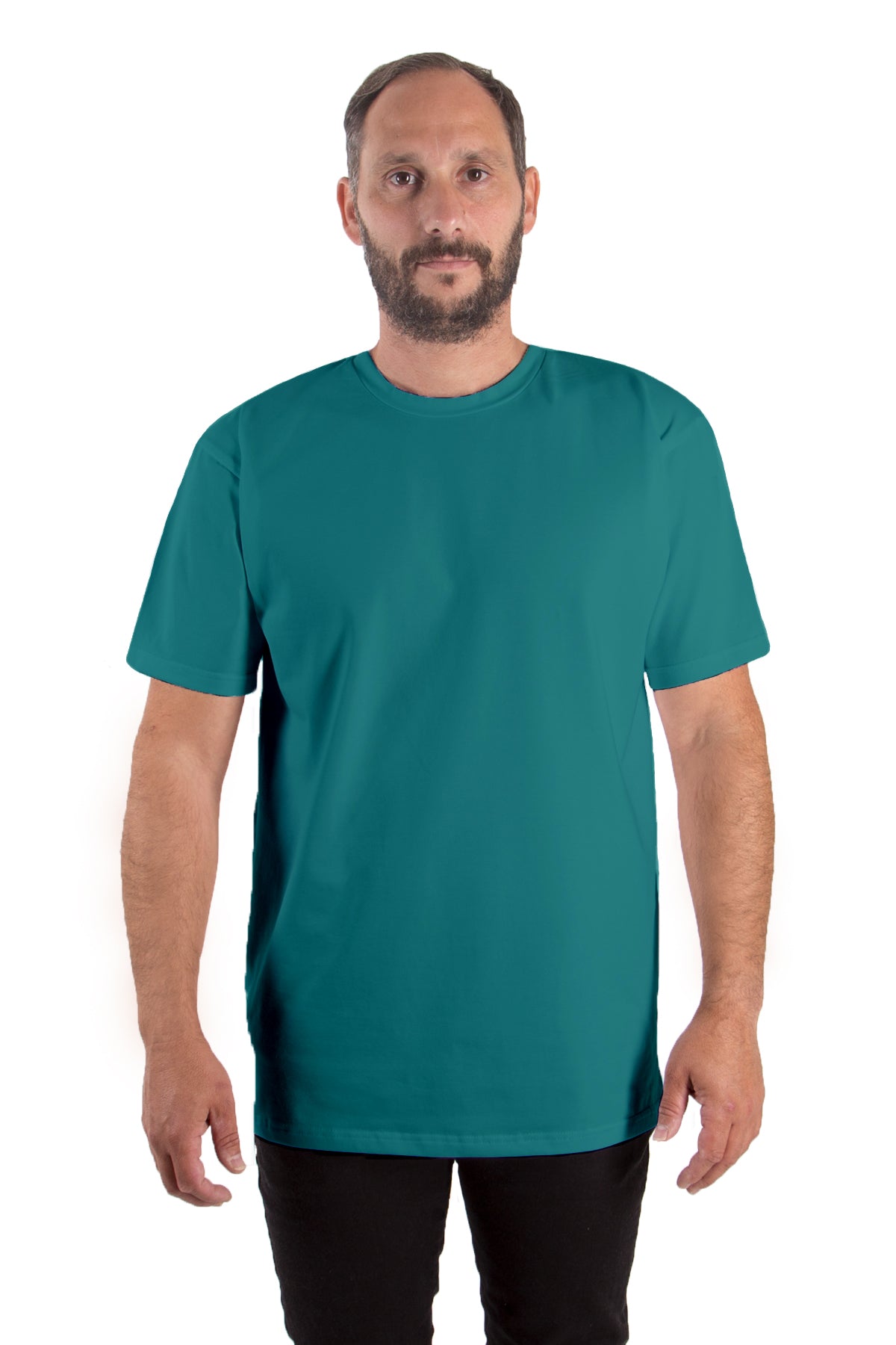 T-Shirt Rundhals (10er-Pack) - petrol