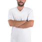 T-Shirt V-Neck (10er-Pack) - pastelgreen